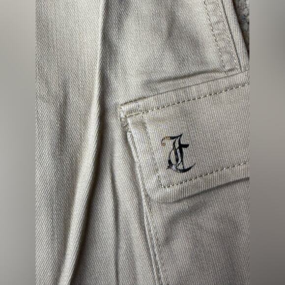 New Juicy Couture Belted Cargo Mini Skirt in Nomad Brown Tan Women’s 29 - Picture 7 of 7